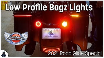 RGS Build Series | Custom Dynamics Low Profile BAGZ Saddlebag LED Sequential Dual Color Lights