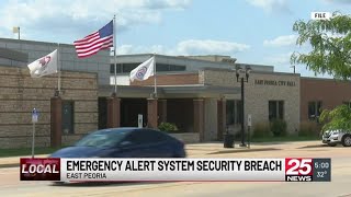 Cyberattack hits emergency alert platform used by East Peoria