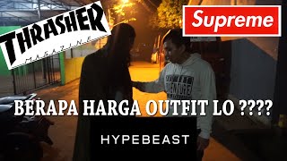 Berapa Harga Outfit Lo ??