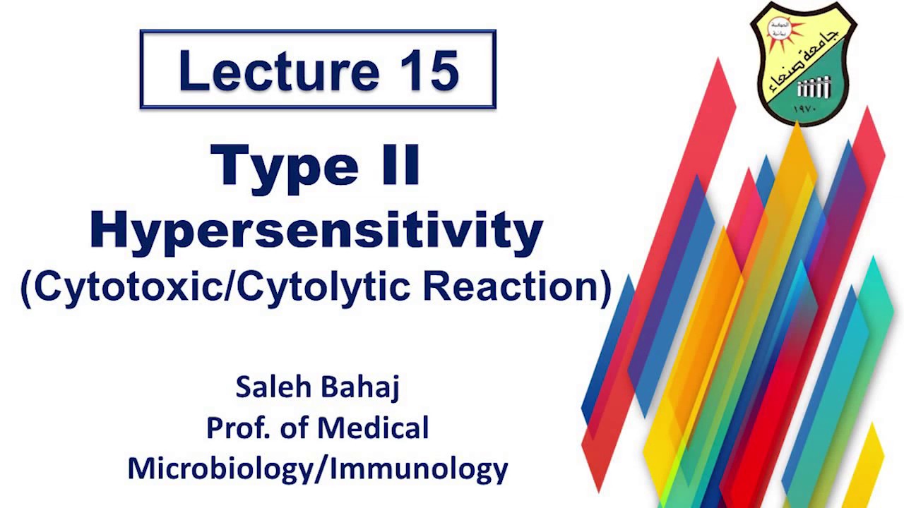 15-Type II Hypersensitivity(CytotoxicCytolytic Reaction)