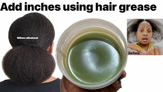 How to retain length using Hair Grease . No jokes, this Works