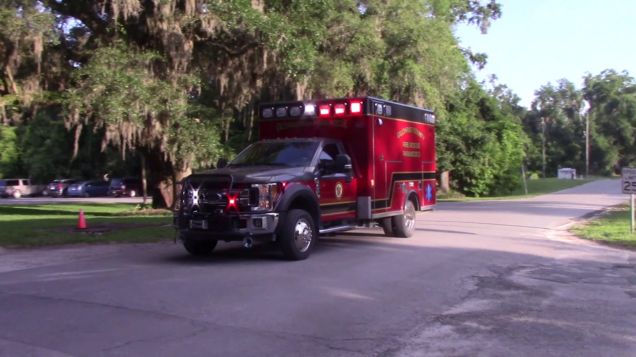 GILCHRIST COUNTY FIRE RESCUE MEDIC 4 RESPONDING YouTube