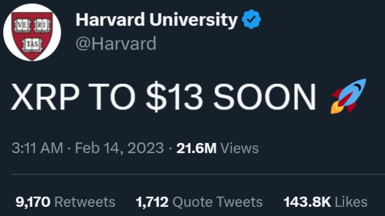 XRP Ripple HARVARD UNIVERSITY gives NOD, WORLD BANK & DUKE RIPPLE