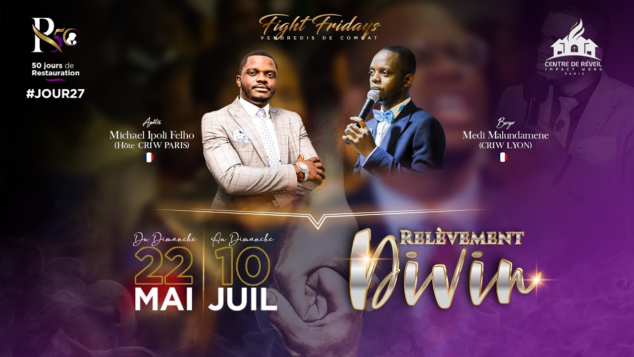 LE RELÈVEMENT PAR LA DÉLIVRANCE | Berger Médi MALUNDAMENE | R50 - FIGHT FRIDAYS