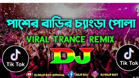 Pasher Barir Chengra Pola Dj l Sweety l Tiktok Viral Trance Remix l Bangla Dj Song l Dj Dilip Roy