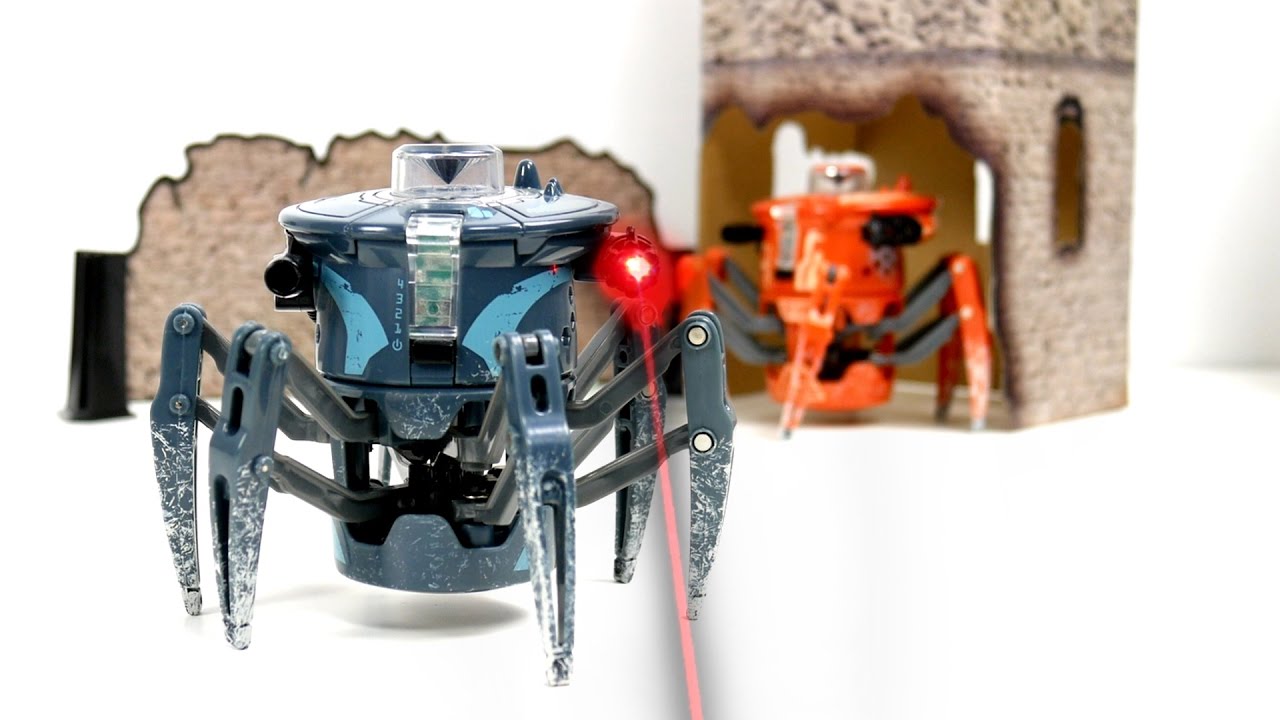 Kampf der Roboterspinnen! - HEXBUG im Test - YouTube