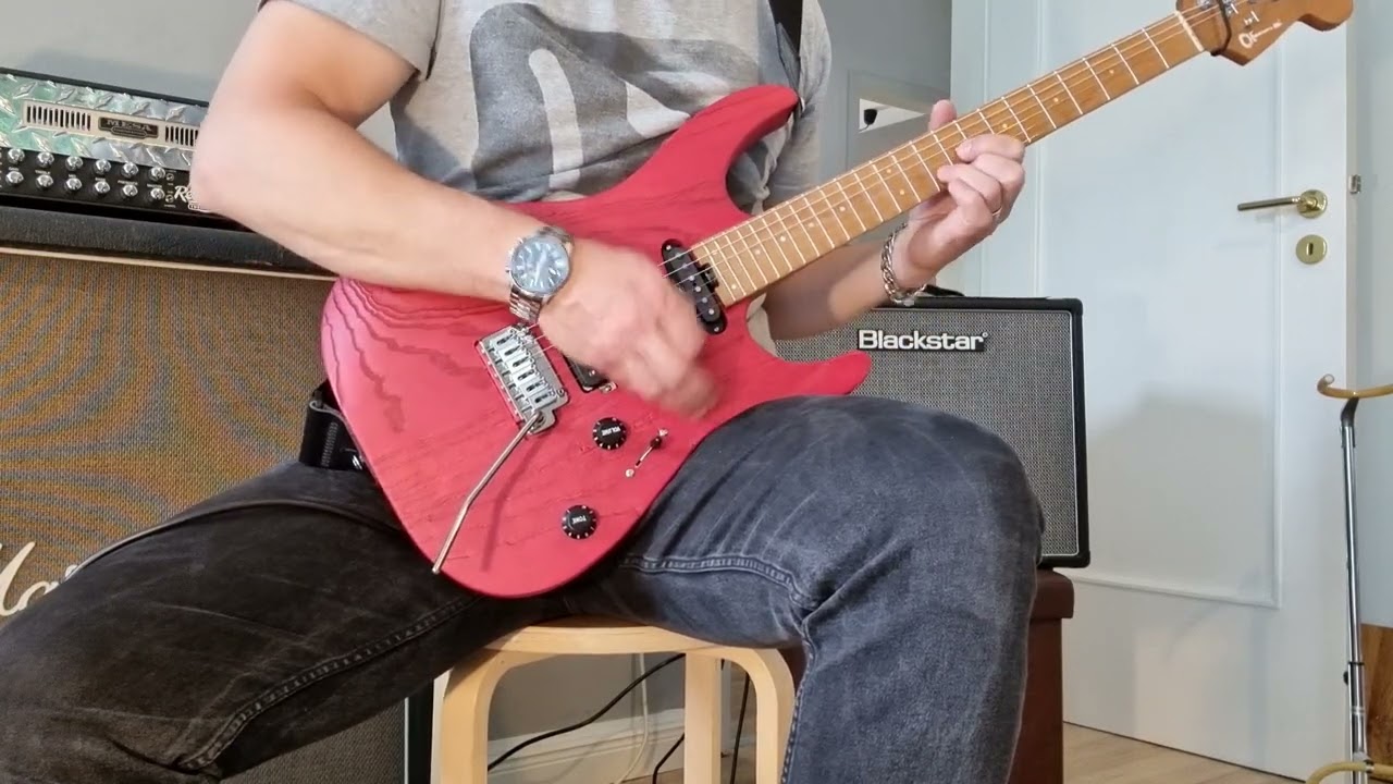 Today there's some jazz & funk in the air...i play my new charvel guitar and a Blackstar HT20.