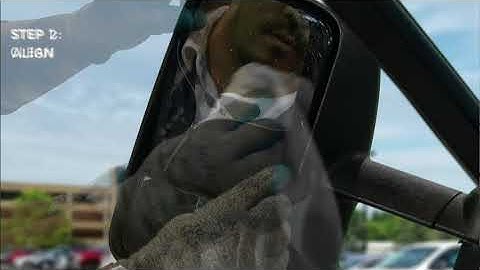 Burco® Redi Cuts® Install AB: Fit Over or Drop Fit Mirror Installation