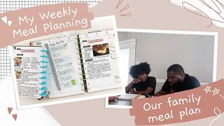 My Simple Meal Planning Process #mealplanning