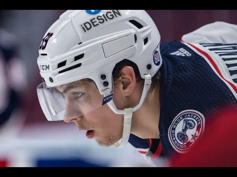 First look at Ivan Provorov in a Blue Jackets Jersey. : r/BlueJackets