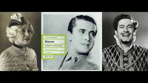 Massenet: Manon, Act II (Sung in Italian) - Favero, di Stefano, cond. Guarnieri (Live, 1947)