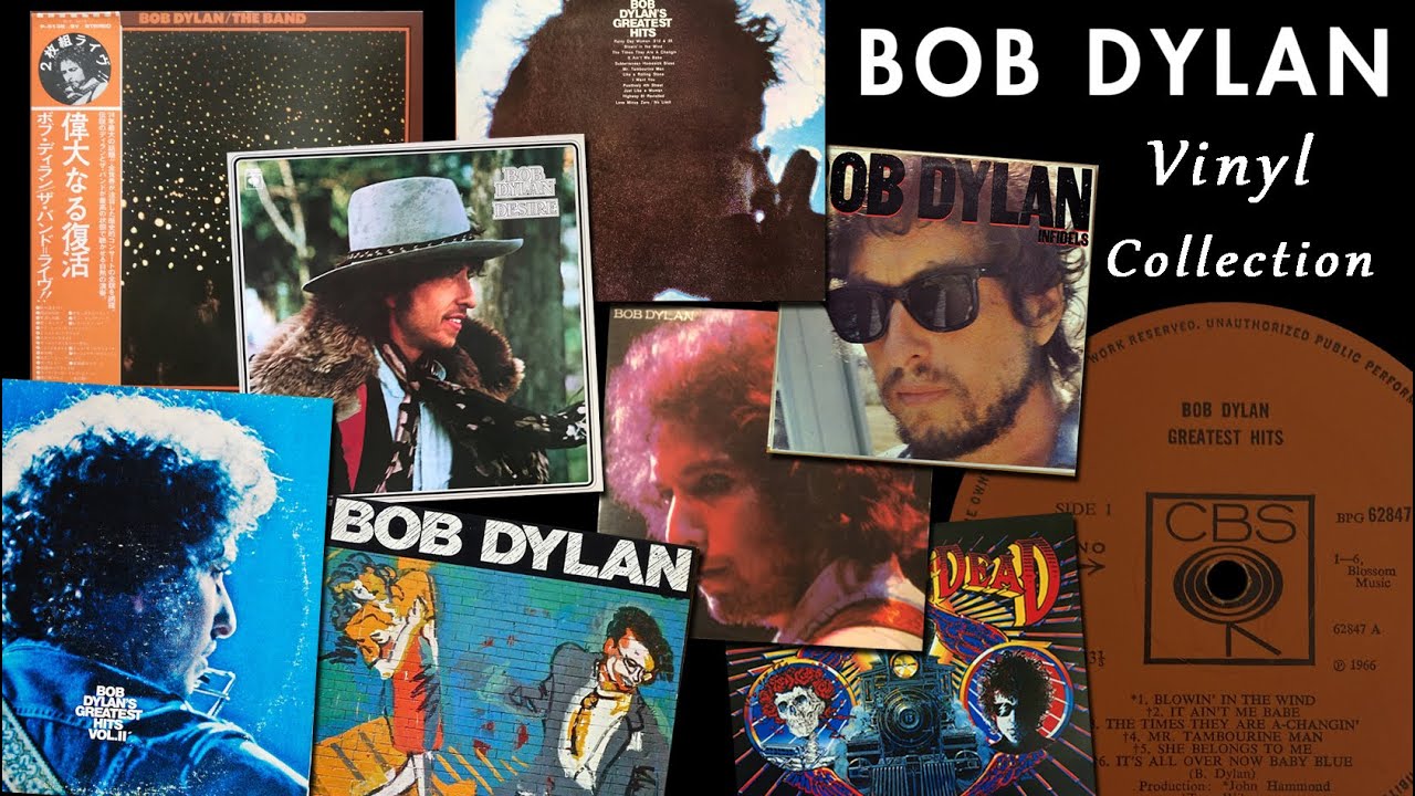 My Bob Dylan vinyl collection