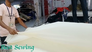 Manual Fabric Spreading/ Laying for Garments Cutting. ( Manual Spreading System)