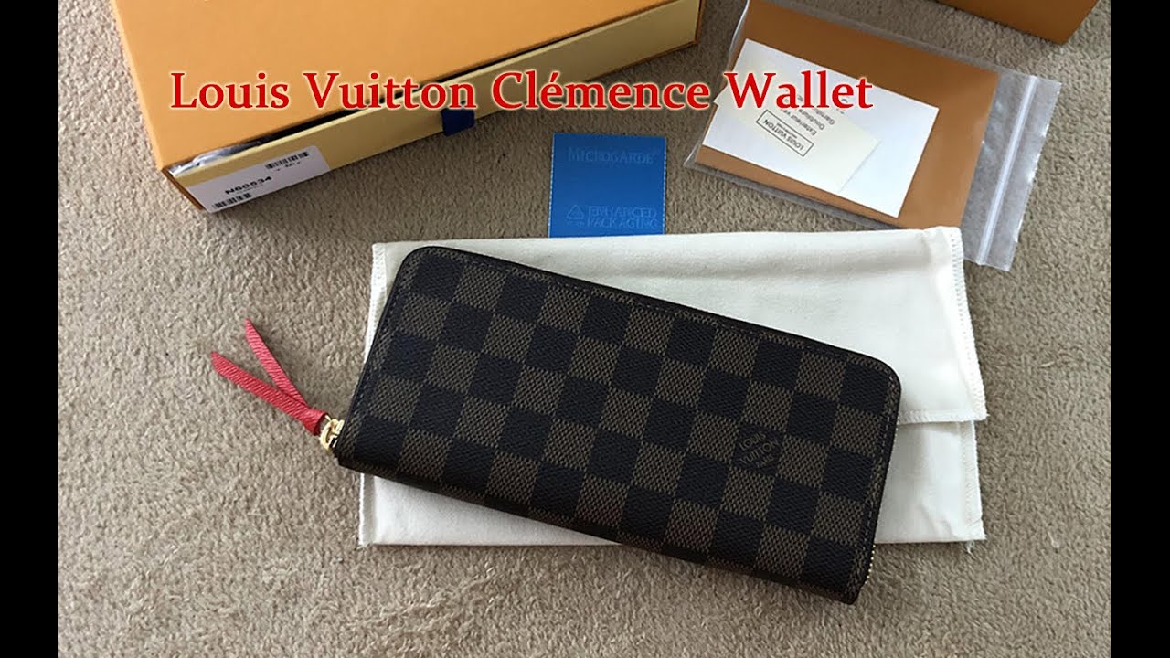 Louis Vuitton Wallet Clemence Damier Ebene - US