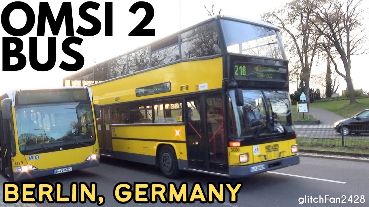Buses in Berlin ft OMSI 2 Bus, Germany 2022