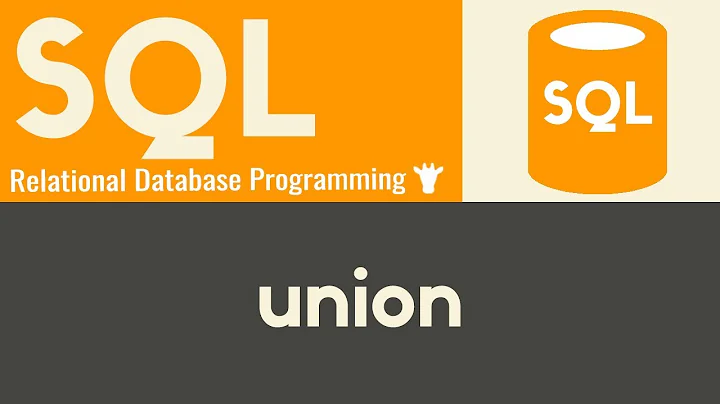 Union | SQL | Tutorial 16
