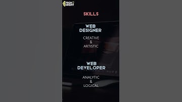 Web Designer vs Web Developer | Web Application Development