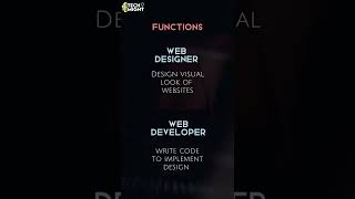 Web Designer vs Web Developer | Web Application Development