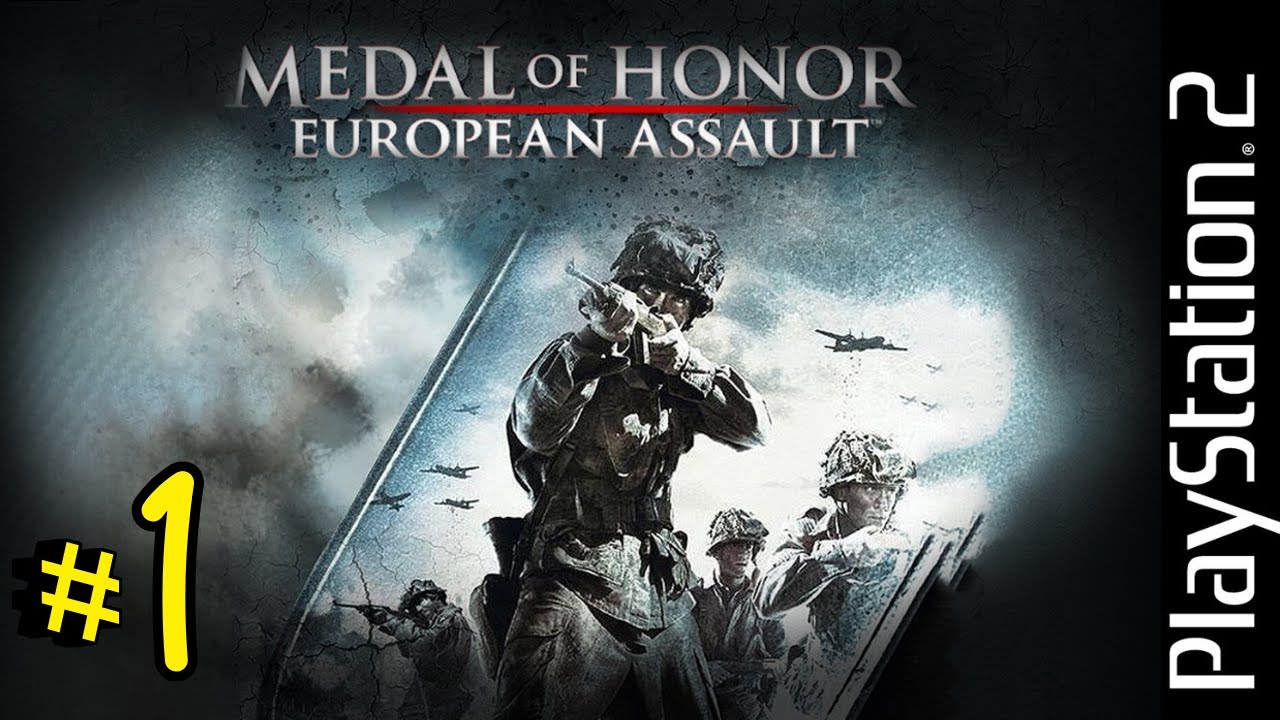 MEDAL OF HONOR: EUROPEAN ASSAULT - (PS2) - #1 (O INICIO)