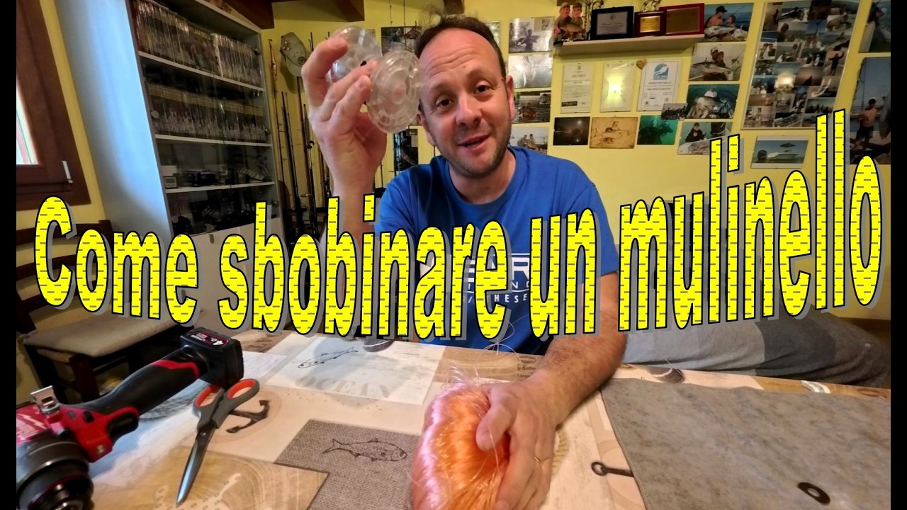 Come sbobinare un mulinello - metodo semplice, veloce ed economico