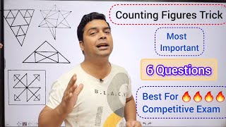 Best Trick for Counting Figures | Reasoning | Counting Triangle Reasoning | RRB | Railway | SSC CGL