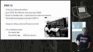 The B Programming Language | Vintage Computing Festival Berlin 2024