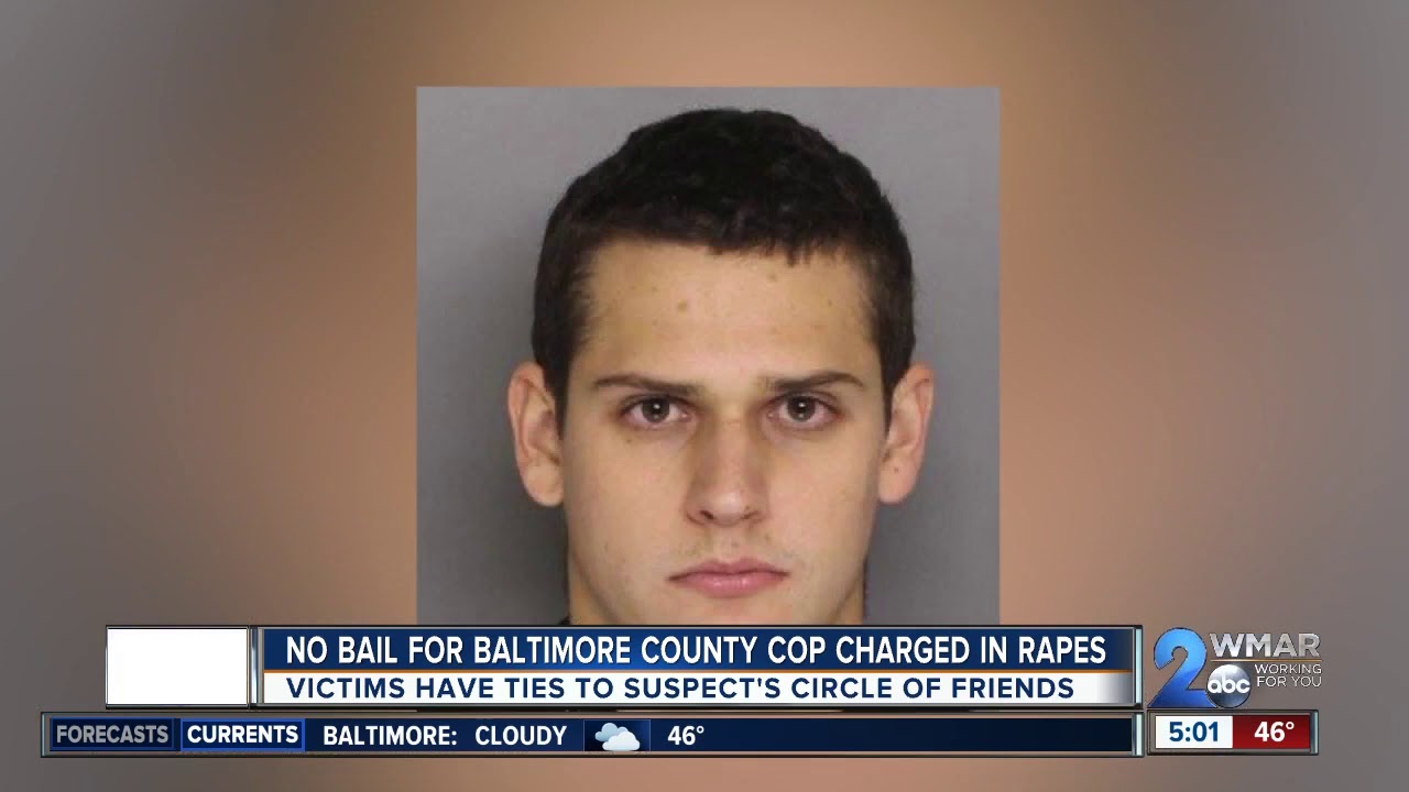 No bail for Baltimore County cop charged in rapes - YouTube