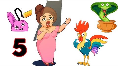 DOP 4: Draw One Part New Update All Levels | 201-250 Gameplays