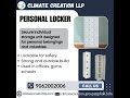 Secure & Durable: Personal Lockers by Climate Creation LLP