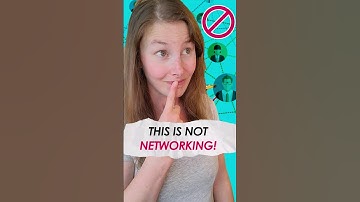 Confession: I used to think "Networking" meant coffee chats