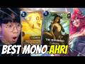 THIS IS THE BEST MONO AHRI DECK Ahri Esmus Legends 