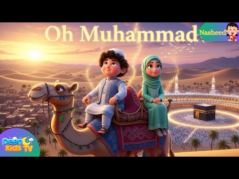 Oh Muhammad Peace Be Upon You Prophet Muhammad Song For Kids Islamic Nasheed Muslim Kids Songs 