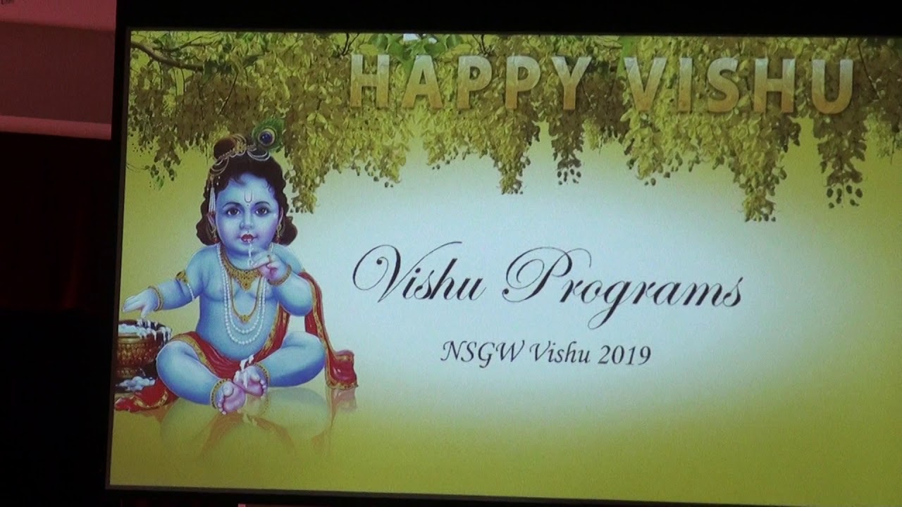 NSGW Vishu 2019 - Welcome