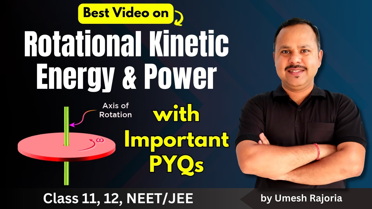 7. Rotational Kinetic Energy | Rotational Power | Important PYQs ...