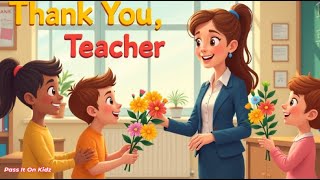 Thank You, Teacher / A Poem for Teachers / Teacher Appreciation