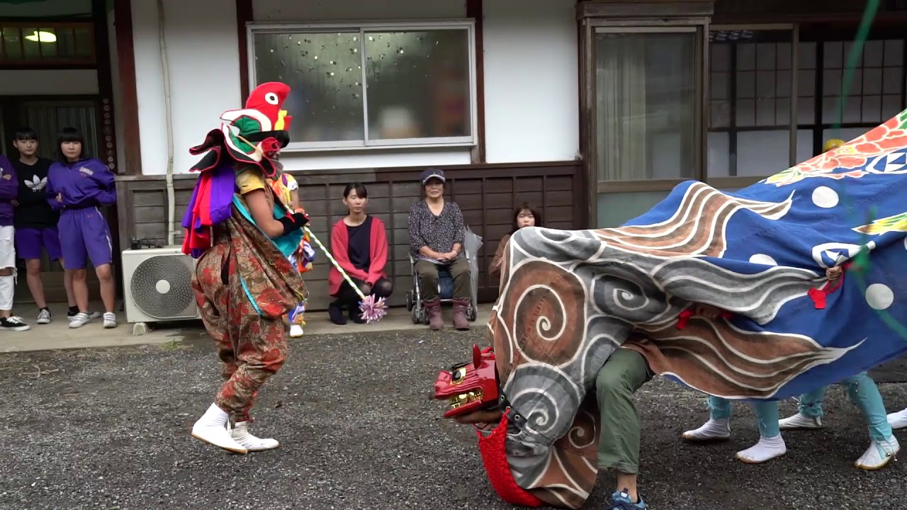 印内の獅子舞 2019/09/28(土), 石川県志賀町