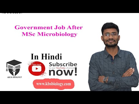 Government jobs after MSc Microbiology | after msc microbiology
