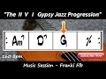 G major 251 gypsy jazz manouche backing track n02  play along guitar