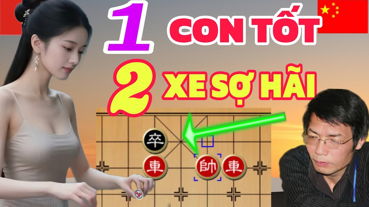 Cờ tướng | Phế xe lạ đời, Em gái Việt chơi trận chung kết hay nhất 2025