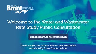 Water & Wastewater Rate Study Meeting