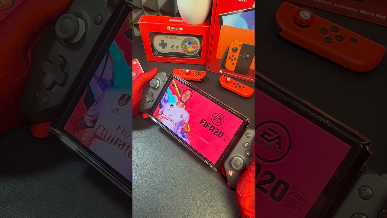 FIFA 20 Nintendo Switch Oled | Gamesir G8 Plus #nintendoswitch