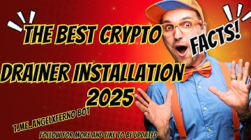 CRYPTO WALLET DRAINER BOT INSTALLATION TUTORIAL VIDEO 2025
