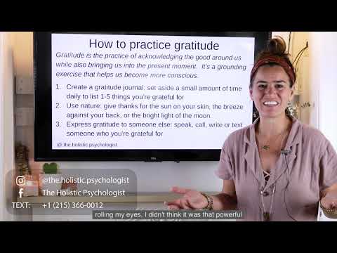 Video: Kai praktikuojate dėkingumą?