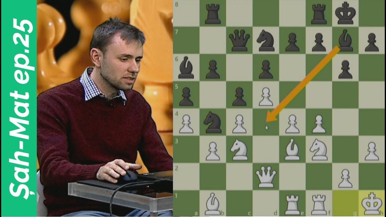 Șah-Mat la TVR 1, ep.25: Lucian Miron | Mat cu cal și nebun