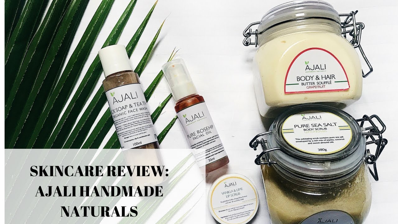 SKINCARE REVIEW Ajali handmade naturals YouTube