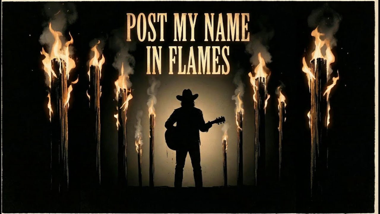 Post My Name in Flames (Lyric Video) – Jack Howlin’ | Outlaw Folk-Rock