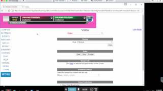 What do I need to do to setup the matside computers for live video?