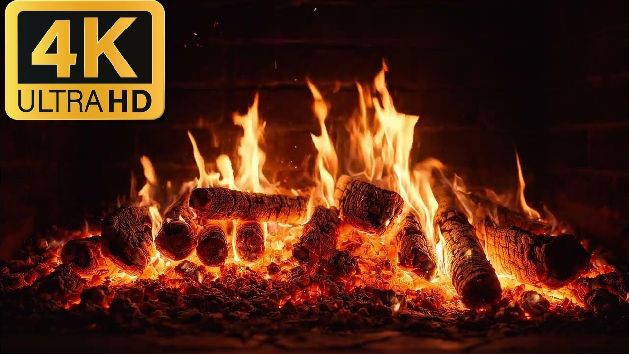 🔥 Fireplace NO ADS. No AI Cozy Fireplace 4K Ultra HD