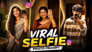 Viral Mirror Selfie Photo Prompt 2026 🔥 | Instagram Trending AI Selfie Prompt screenshot 4