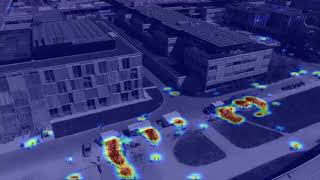 IROS2019: Geometric and Physical Constraints for Drone-Based Head Plane Crowd Density Estimation